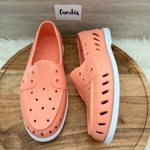 Sperry Top-Sider‎ A/O Float Women's Size 6M White/Peach Boat Shoes NEW